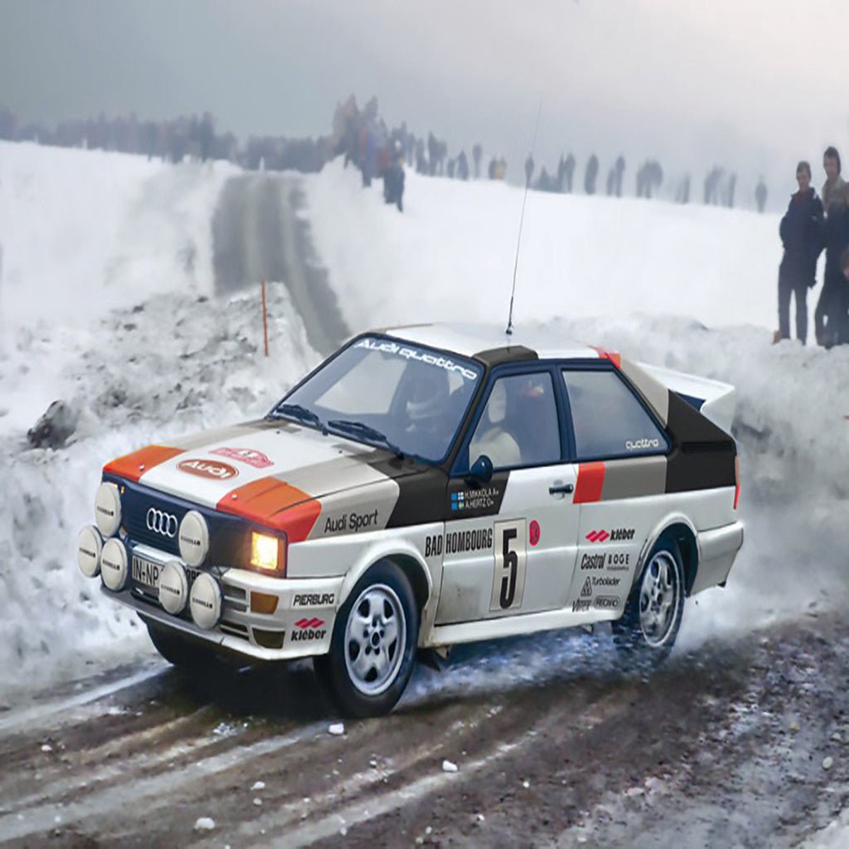 Italeri 1:24 Audi Quattro Rally - 3642