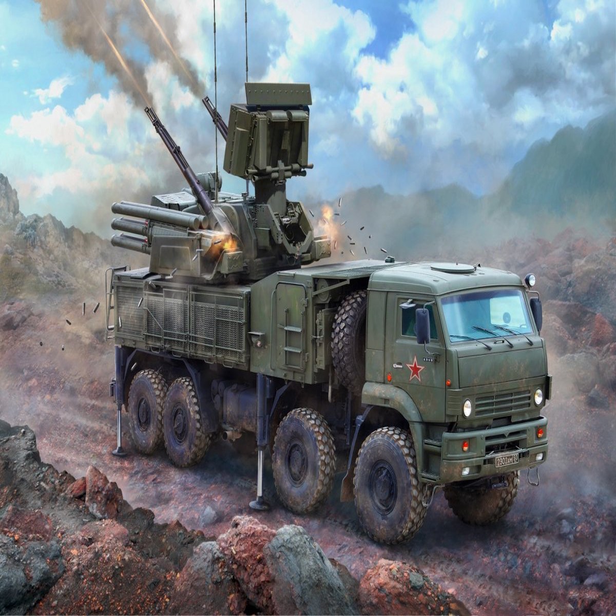 Zvezda 1:72 Pantsir S1 - Z5069