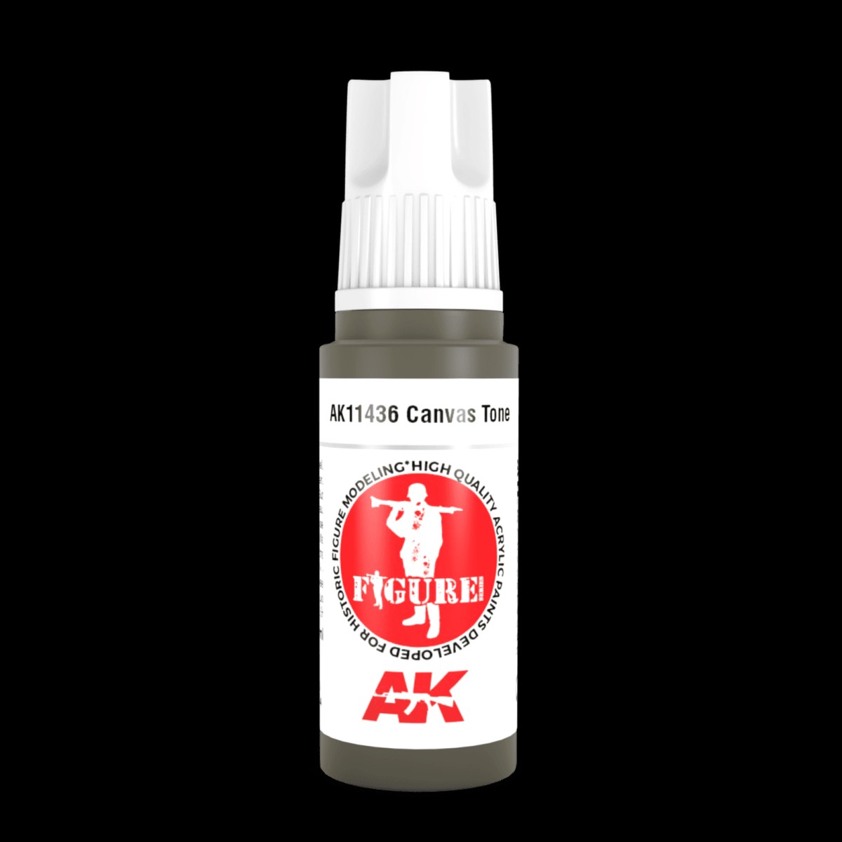 AK Interactive 3rd Gen Acrylic - Canvas Tone 17ml (AK11436)