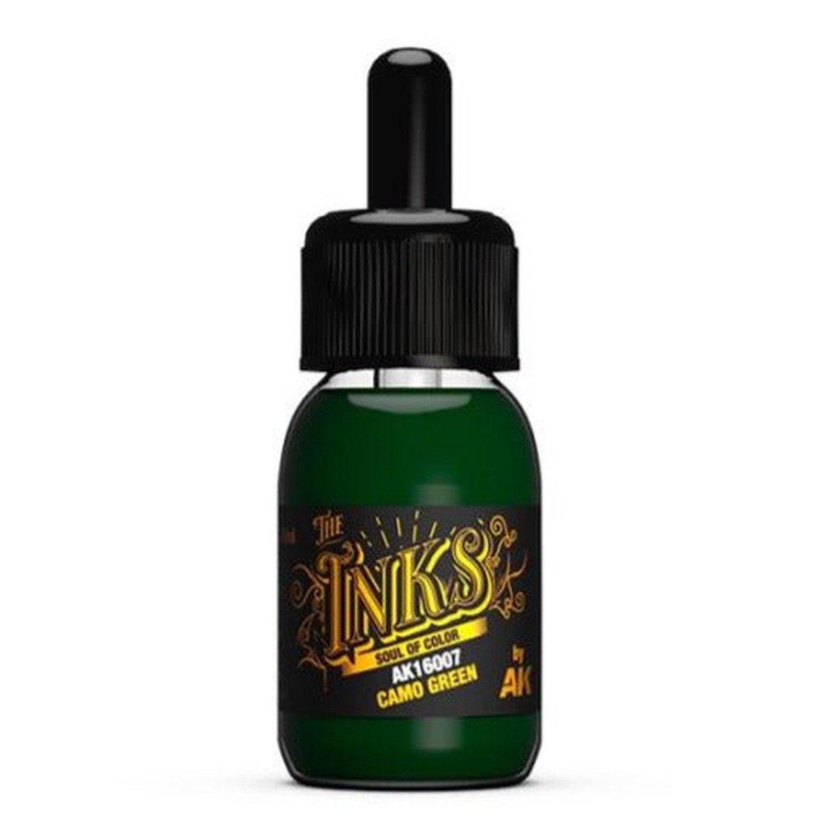 AK Interactive - the Inks - Camo Green (AK16007)