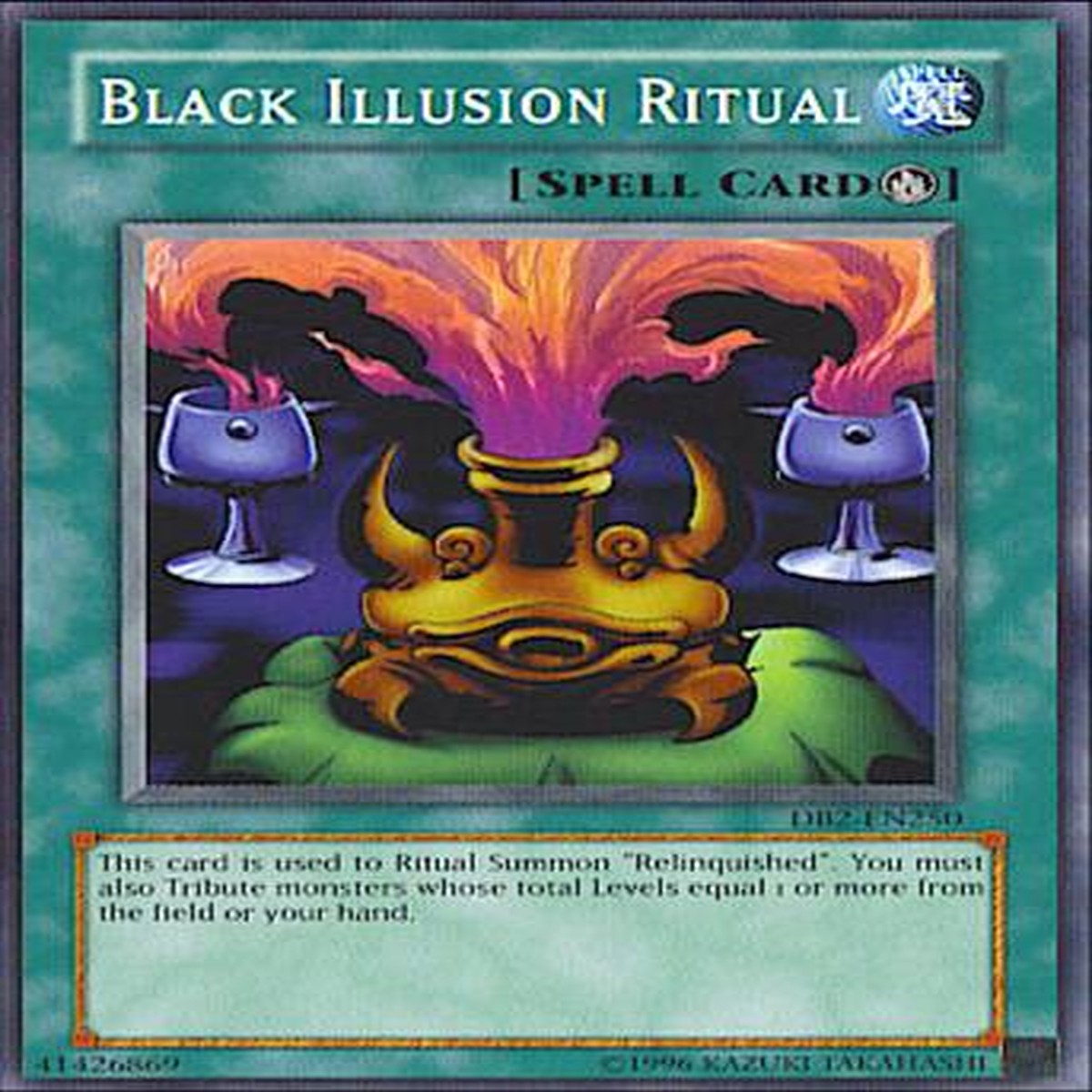 Black Illusion Ritual [DB2-EN250] Common - NM Unlimited