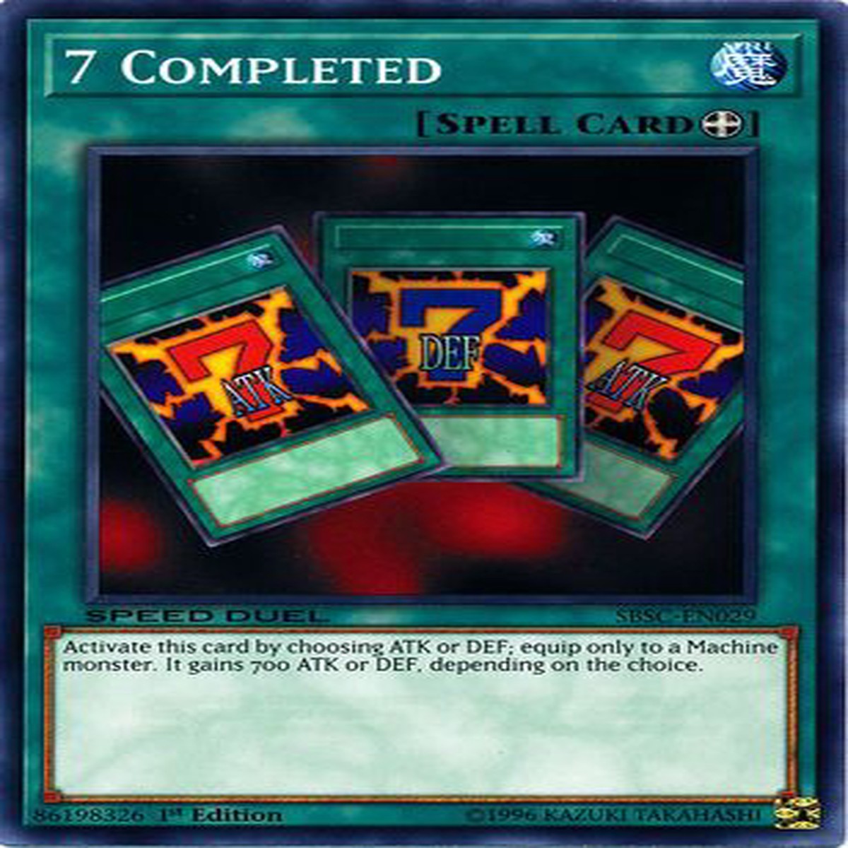 7 Completed [SBSC-EN029] Common - NM 1st Edition