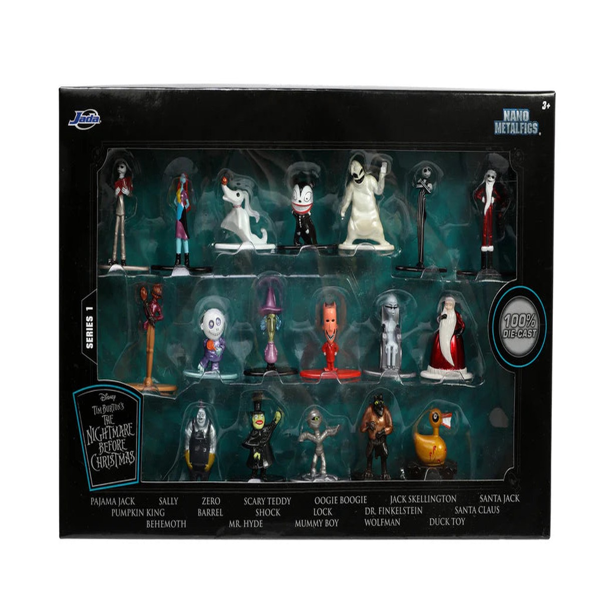 1.6" Nano Metal Nightmare Before Christmas 18-Pack