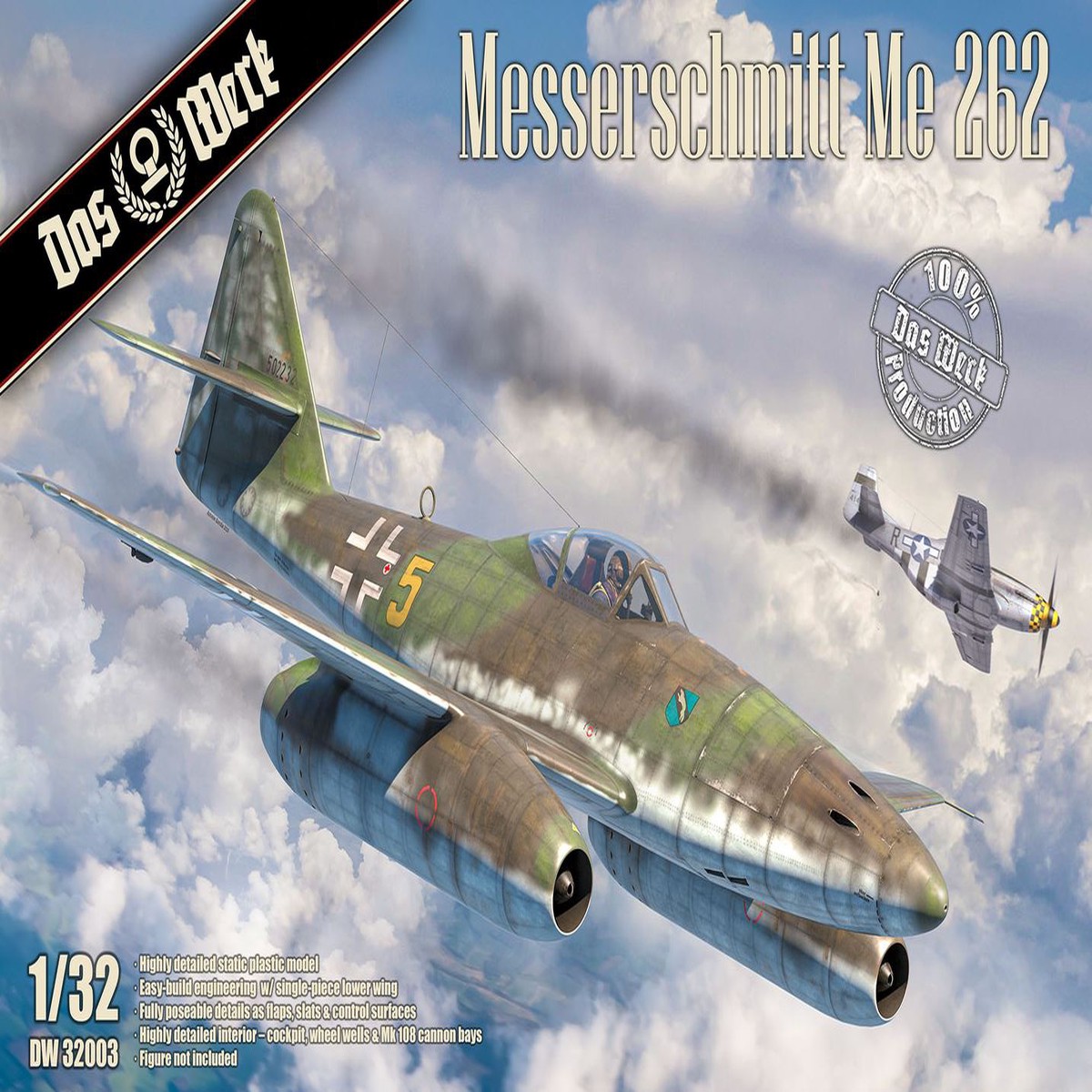 ***PRE-ORDER NOT IN STOCK DAS WERK DW32003 1/32 Messerschmitt Me 262 PREORDER ***